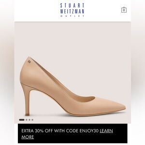 Stuart Weitzman Nude Heels